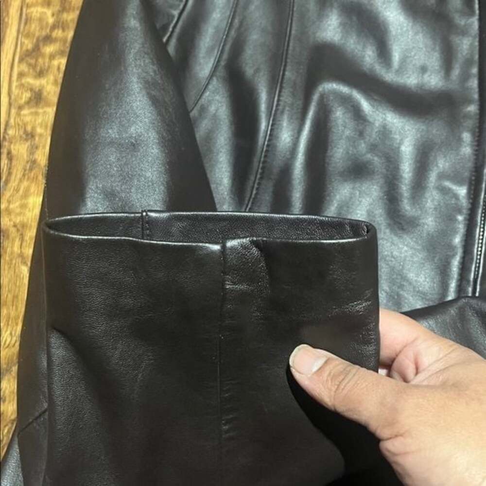 John Paul Richard Womens Brown Leather Jacket - Picture 3 of 5
